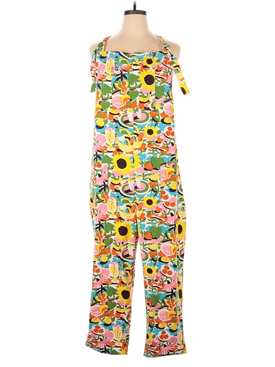 Lucy & Yak Pants - Lucy & Yak x Asahi Nagata Picnic Print Jumpsuit UK 28R/US 24R NWOT